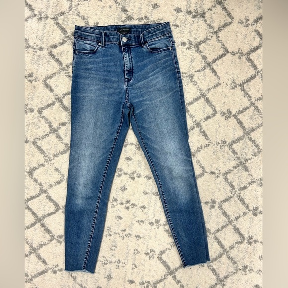 Club Monaco Dark Blue Skinny Jeans Women’s size 29 - Picture 1 of 5